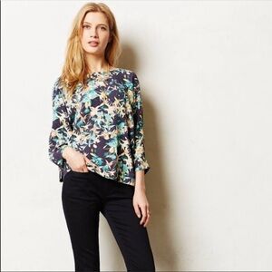 Anthropologie Sam & Lavi Floral Blouse